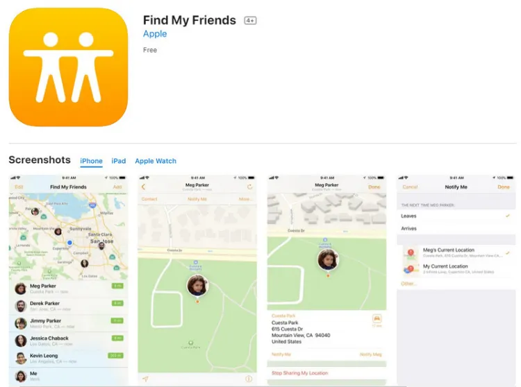 עקוב אחר האייפון בעזרת Find My Friends
