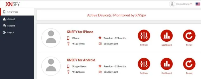 XNSpy - אפליקציית מעקב נסתרת לאנדרואיד